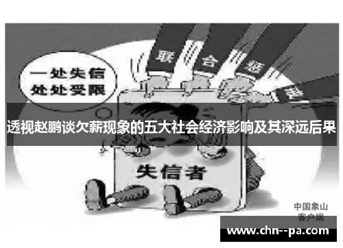 透视赵鹏谈欠薪现象的五大社会经济影响及其深远后果